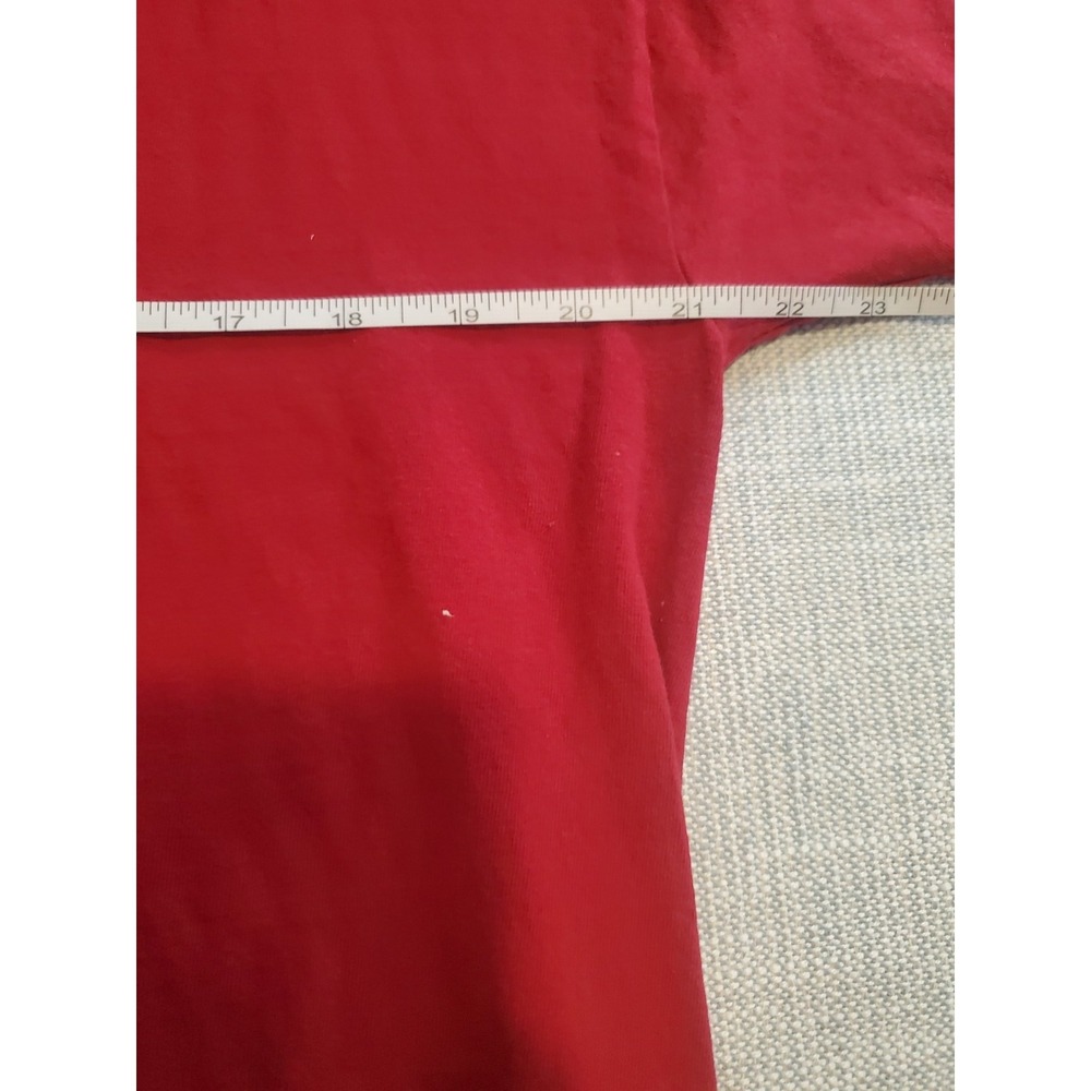 Men's Large Russell Red Stanford University Emblem Collegiate T Shirt - Picture 3 of 5